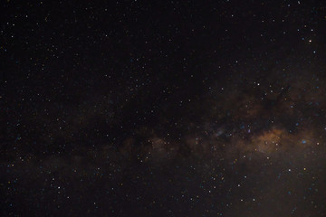 Fototapeta na wymiar Milky way galaxy dark sky deep night
