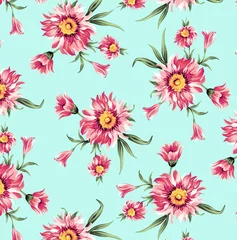 Möbelaufkleber flower pattern  © yigitsadettin