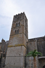 The bell tower of Castello d Empuries, Spain