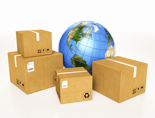 Global package delivery