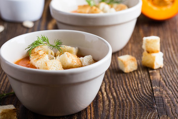 Butternut squash soup