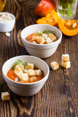 Butternut squash soup
