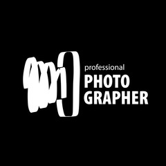 vector logo for photographer