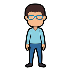 businessman avatar character icon