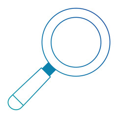 magnifying glass isolated icon