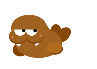 あざらし・ちょっと不敵な微笑み