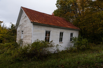 Abandoned One Room School - Mountains of West Virginia