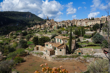 View on Valldemosa in Majorca