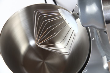 Steel whisk of new food processor