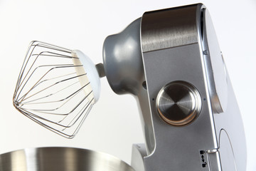 Modern mixer with steel whisk