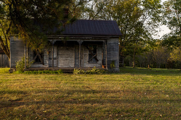 Abandoned Farm House at Evening - Kentucky