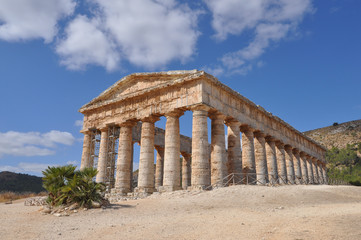 Doric temple in Segesta