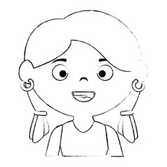 little girl avatar character
