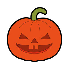 pumpkin hallooween decorative icon