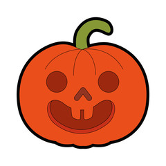 pumpkin hallooween decorative icon