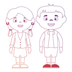 couple of children characters