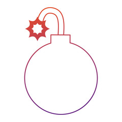 boom explosive isolated icon