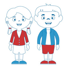 couple of children characters