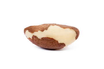 Para nuts isolated on a white background