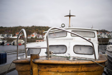 old abandoned boat