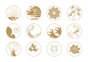 Asian Design Elements.