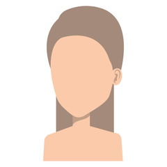 beautiful woman shirtless avatar character