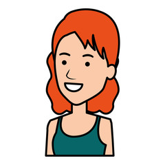 beautiful woman avatar character