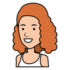 beautiful woman avatar character