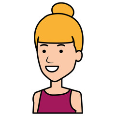 Obraz premium beautiful woman avatar character