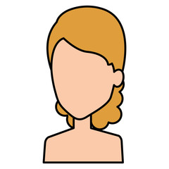 beautiful woman shirtless avatar character