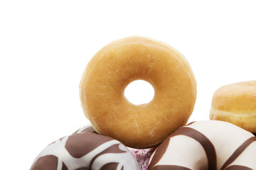 donuts isolated on background