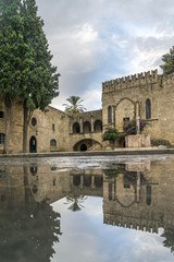 Obraz premium The old town of Rhodes in Greece