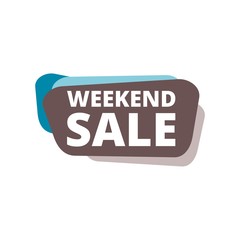 Weekend Sale Sign