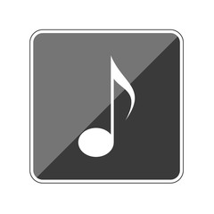 Achtelnote - Reflektierender App Button