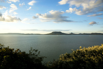 Landscape of Lake Balaton, Hungary