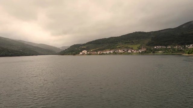 The Lake of Eugi in Navarra, Spain