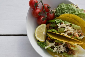 Various mexican food