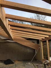 tetto carpentiere costruzione tetti edilizia case case eco case in legno 