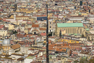 Fototapeta premium Via dei Tribunali, Naples, Italy