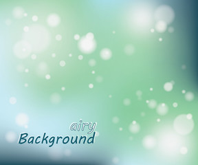 Airy circular background