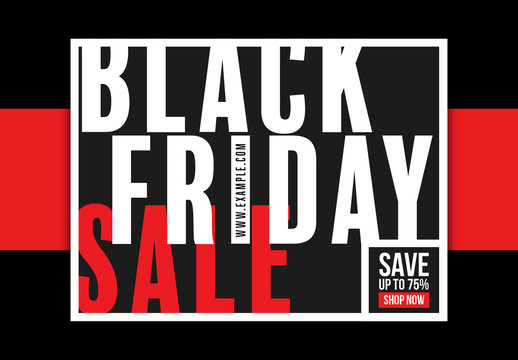 Black Friday Sale Social Media Post Layout 1