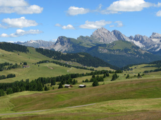  view of Alpe di Siusi mountains