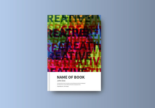 Abstract Book/Report Cover Layout 29