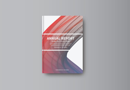 Abstract Book/Report Cover Layout 31