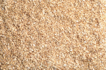 Raw oatmeal as background