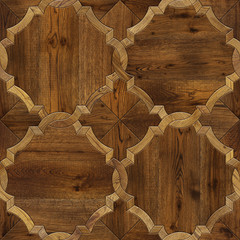 Natural wooden background, grunge parquet flooring design seamless texture for 3d interior