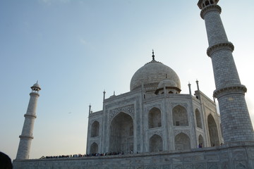 Fototapeta na wymiar Taj Mahal- the most beautiful human architecture