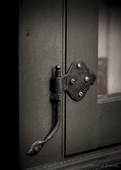 Old Medicine Cabinet Hinge