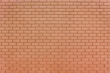 Old red brick wall background texture