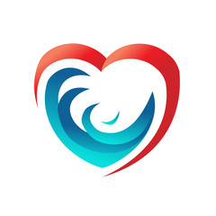 waves in light bulb symbol , ocean in light bulb, water in light bulb, symbol design, isolated on white background.